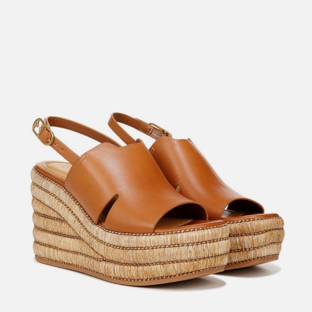 Franco Sarto Womens Tamryn Espadrille Wedge Sandal